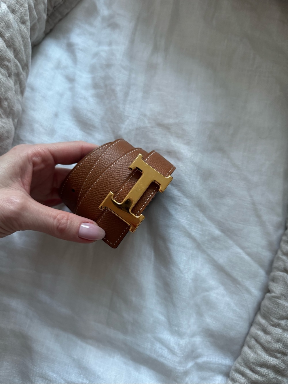 Hermes’ reversible belt
